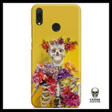 Coque Tête de Mort Jaune (Huawei) - Crâne Passion