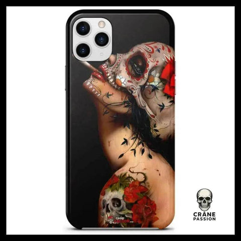 Coque Tête de Mort Mexicaine Calavera (iPhone) - Crâne Passion