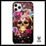 Coque Tête de Mort Multicolore (iPhone) - Crâne Passion