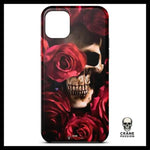 Coque Tête de Mort Rouge (iPhone) - Crâne Passion