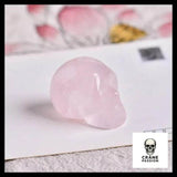 Crâne de Cristal Rose - Crâne Passion