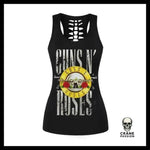 Débardeur Guns and Roses Femme - Crâne Passion