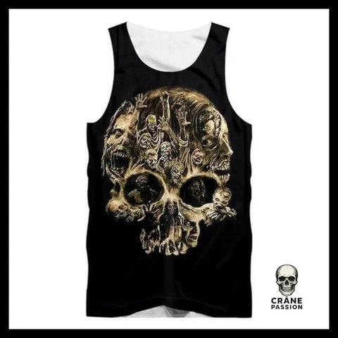 Débardeur Skull - Crâne Passion