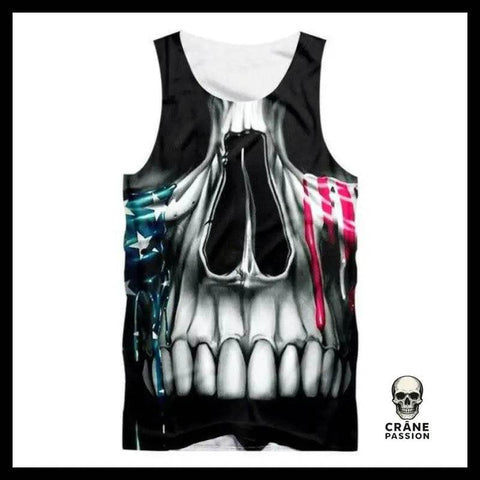 Débardeur Skull Life - Crâne Passion