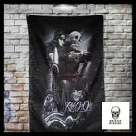 Drapeau Biker - Crâne Passion