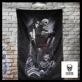 Drapeau Biker - Crâne Passion