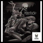 Drapeau Biker Nomad - Crâne Passion