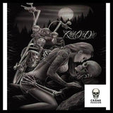 Drapeau Biker Nomad - Crâne Passion