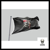 Drapeau Crâne Pirate - Crâne Passion