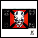 Drapeau Croix de Malte - Crâne Passion