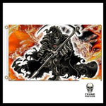 Drapeau Faucheuse - Crâne Passion