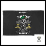 Drapeau Force Spécial Américaine - Crâne Passion