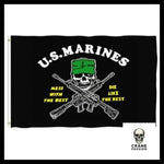 Drapeau Marine - Crâne Passion