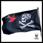 Drapeau Oiseau Macabre - Crâne Passion