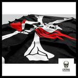 Drapeau Pirate - Crâne Passion