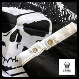 Drapeau Pirate Barbe Noire - Crâne Passion