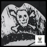 Drapeau Pirate Barbe Noire - Crâne Passion