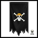 Drapeau Pirate Cartoon - Crâne Passion