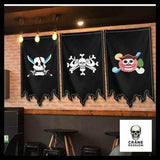 Drapeau Pirate Flotant - Crâne Passion