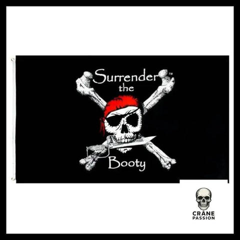 Drapeau Pirate Géant - Crâne Passion