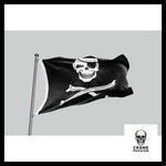 Drapeau Pirate Stylé - Crâne Passion