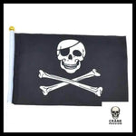 Drapeau Pirate Vierge - Crâne Passion