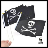 Drapeau Pirate Vierge - Crâne Passion
