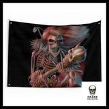 Drapeau Rock - Crâne Passion