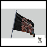 Drapeau Rock - Crâne Passion