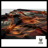 Drapeau Rock N Roll - Crâne Passion