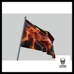 Drapeau Rockabilly - Crâne Passion