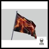 Drapeau Rockabilly - Crâne Passion