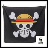 Drapeau Squelette Cartoon - Crâne Passion