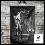 Drapeau Tête de Mort As de Pique - Crâne Passion