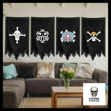 Drapeau Tête de Mort Cartoon - Crâne Passion