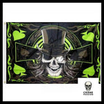 Drapeau Tête de Mort Joker - Crâne Passion