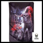 Drapeau Tête de Mort Moto - Crâne Passion
