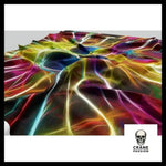 Drapeau Tête de Mort Multicolore - Crâne Passion