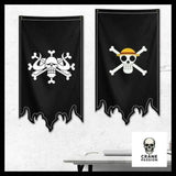 Drapeau Tête de Mort Os - Crâne Passion