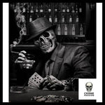 Drapeau Tête de Mort Poker - Crâne Passion