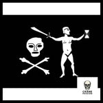 Drapeau Tête de Mort Sabre - Crâne Passion