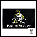 Drapeau Tête de Mort Serpent - Crâne Passion