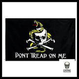 Drapeau Tête de Mort Serpent - Crâne Passion