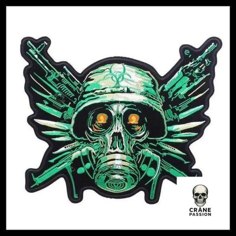 Écusson Armes - Crâne Passion