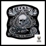 Écusson Biker - Crâne Passion