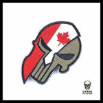 Écusson Canada - Crâne Passion