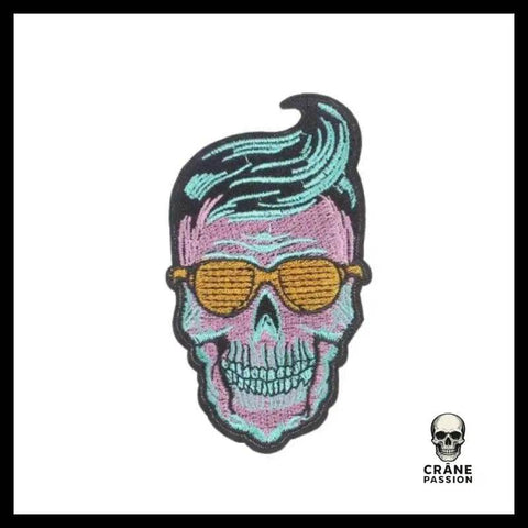 Écusson Hard Rock - Crâne Passion