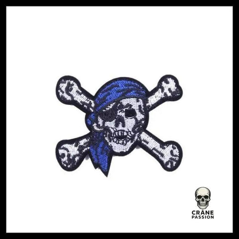 Écusson Pirate - Crâne Passion