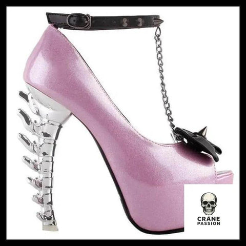 Escarpin Tête de Mort Design - Crâne Passion