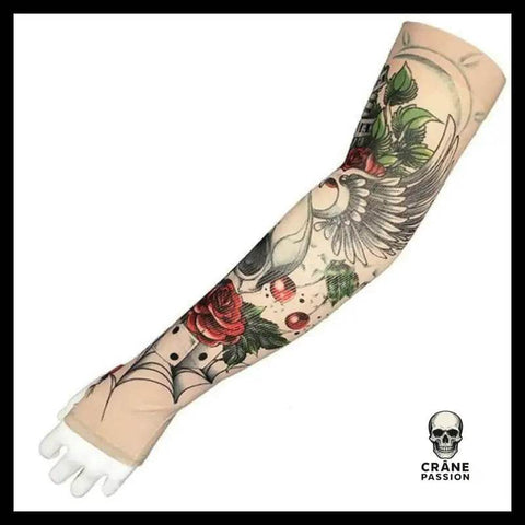 Fausse Manche Tattoo - Crâne Passion